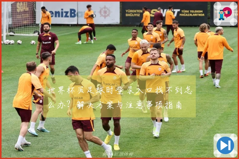 世界杯买足球时登录入口找不到怎么办？解决方案与注意事项指南